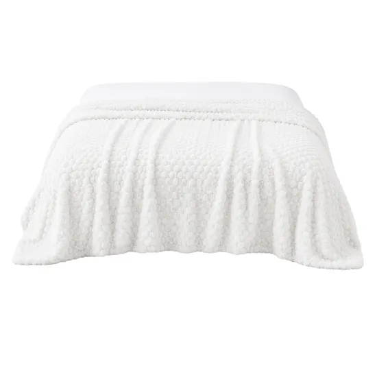 Cobertor Plush Goldsun King Branco 260x240cm
