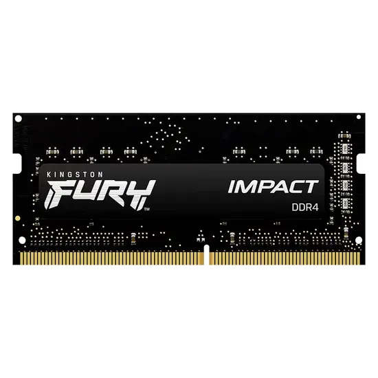 Memória RAM Kingston Fury Impact 16GB DDR4 3200MT/s para Notebook - KF432S20IB/16
