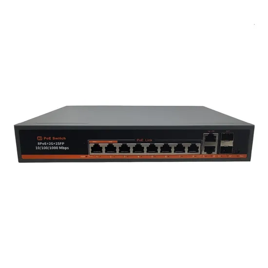 Switch F. 08POE 120W 10/100/1000Mbps 8POE+2GE G0822GB