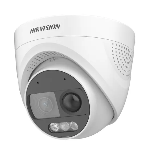 Câmera HD Turret Hikvision DS-2CE72DF3T-Pirxos 2MP 2.8MM