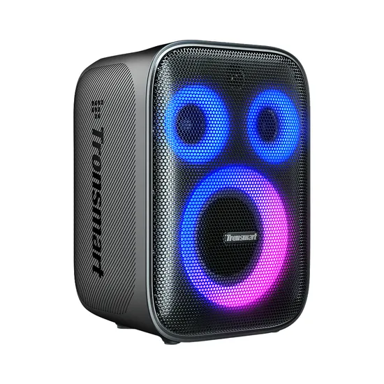 Caixa de Som Portátil Tronsmart Halo 200 - USB/Aux - 120W - À Prova D'Água - Preto