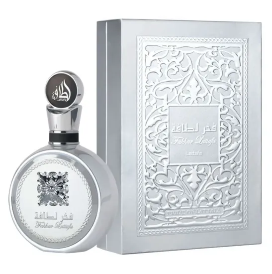 Perfume Lattafa Fakhar Platinum Eau de Parfum Unissex 100ml