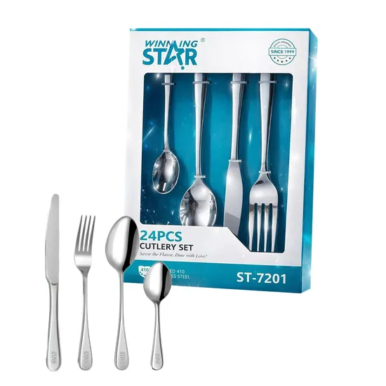 Jogo de Talheres Winningstar ST-7201 - 24 Peças