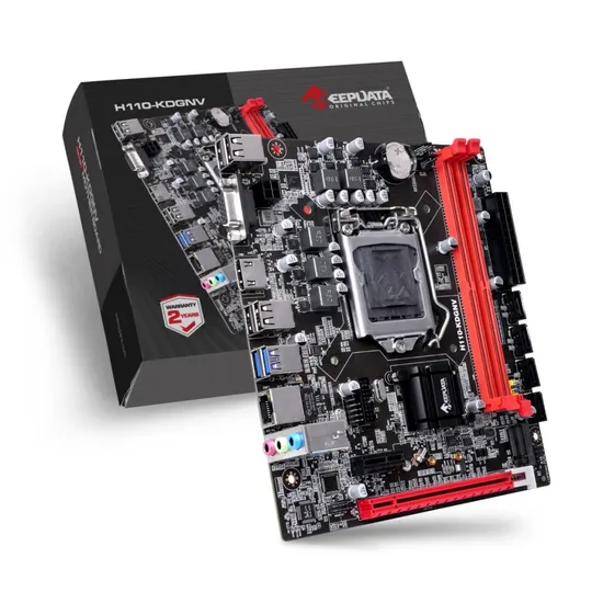 Placa-Mãe Intel 1151 Keepdata H110-KDGNV DDR4 HDMI Nvme