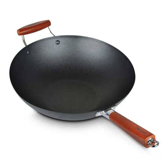Frigideira Wok Cuisinart CSW26-36H 35cm com Cabo de Apoio Preto