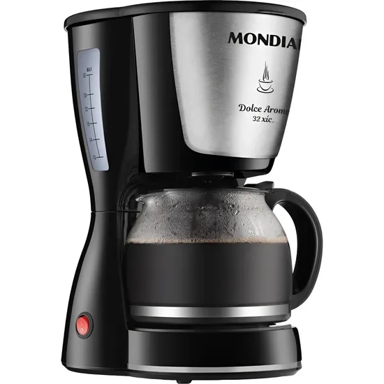 Cafeteira Mondial Dolce Aroma C-32-32X 800 W 110V - Preto/Prata
