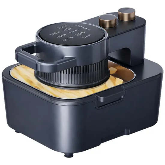 Fritadeira Elétrica Air Fryer Qylar Levair QY-1601 - 1500W - 6.5L - 220V 50/60Hz - Preta