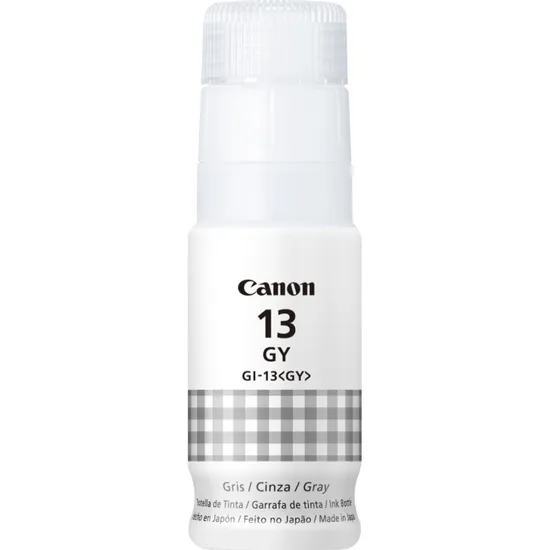 Frasco de Tinta Canon GI-13 - Cinza 60ml