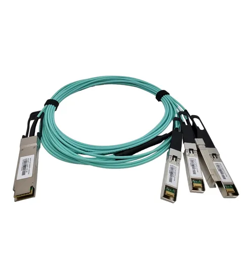 Cabo Óptico Ativo F. M QSFP+ 40G QSFP-4SFP+-AOC5M 5M