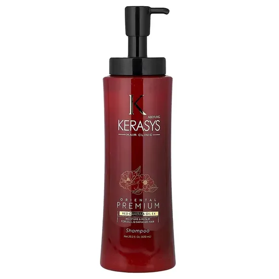 Shampoo Kerasys Oriental Premium Red Camellia Oil Ex Moisture & Repair - 600ml