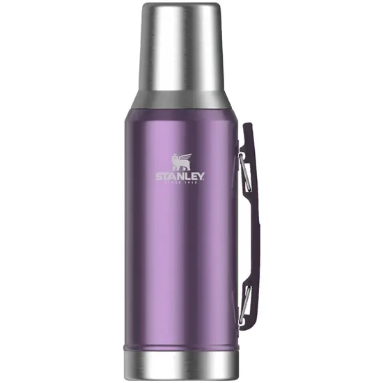 Garrafa Térmica Stanley Classic O Sistema de Fluxo de Alta Precisão Mate 1.2L - Wisteria Brilho
