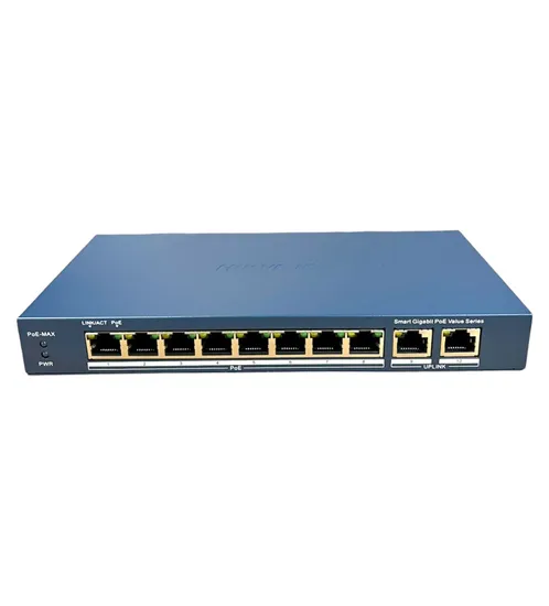 Hub Switch 08P 10/100/1000M POE60W DS-3E1510P-Ei/M Hikvision