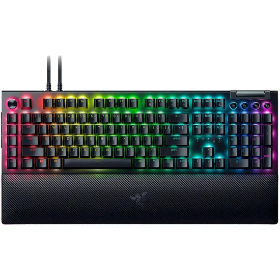 Teclado Gamer Mecânico Razer Blackwidow V4 Pro RGB USB Preto RZ03-04681900-R3U1