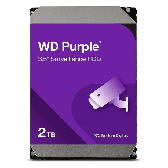 Disco Rígido Western Digital WD Purple 2TB 3.5" SATA 3 - WD23PURZ