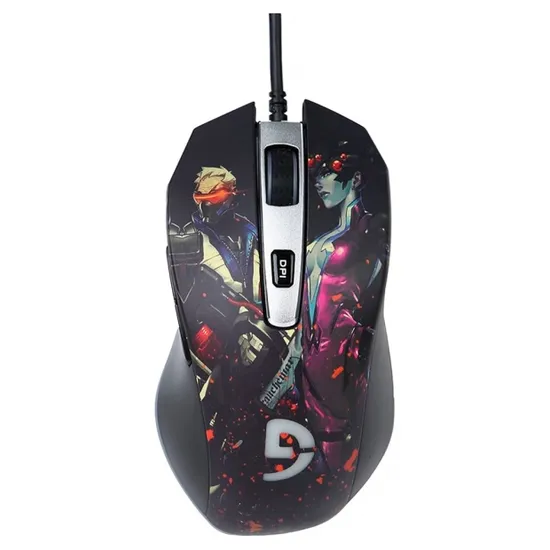 Mouse Marvo Scorpion G914 USB RGB Preto