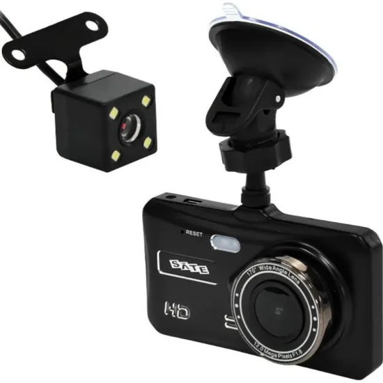 Câmera Veicular Satellite A-DVR052 Full HD Preto