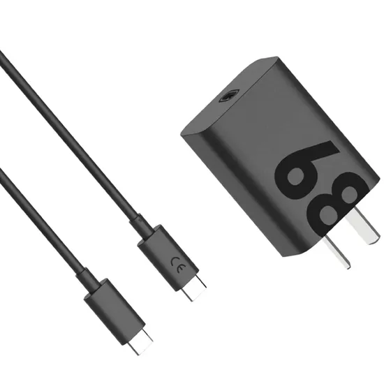 Carregador de Parede Motorola Turbopower 68W MC-686N USB-C Preto