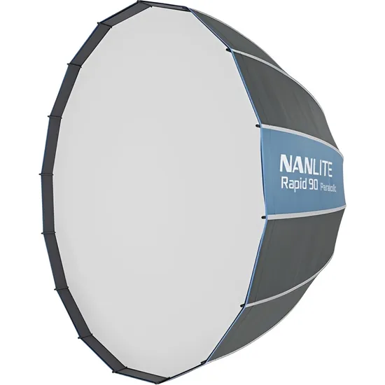 Kit de Softbox Nanlite SB-RP90 Rapid 90 cm Pré-Montado - Preto/Azul
