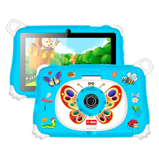 Tablet Infantil Idea CM86 Kids Tela 7" WiFi 256GB 8GB RAM - Azul