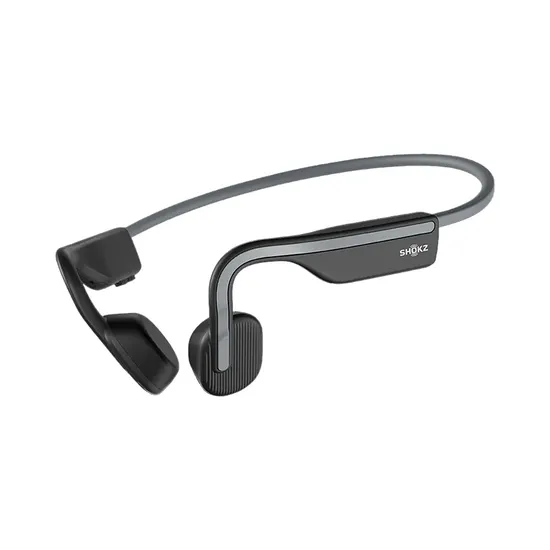 Fone de Ouvido Open-Ear Esportivo Shokz Openmove Condução Óssea S661 Cinza