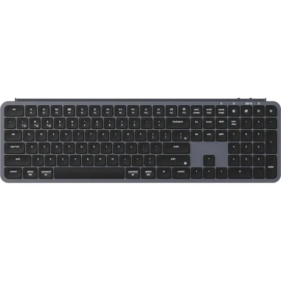Teclado Keychron B6 Pro 100% Sem Fio - Cinza Espacial