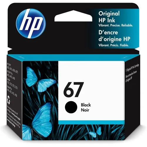 Cartucho de Tinta HP 67 3YM56AN - Preto