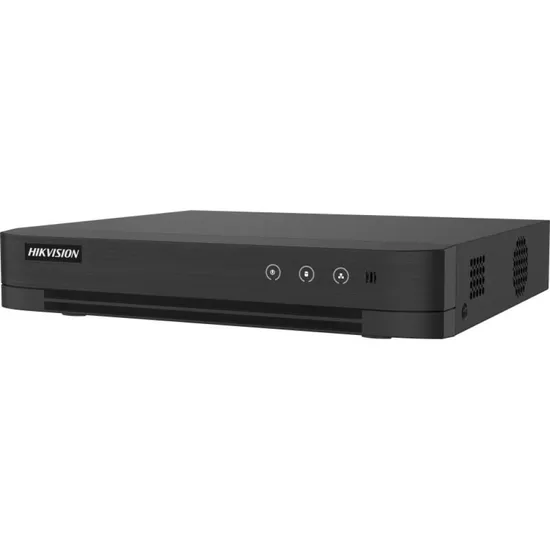 Gravador de Vídeo Digital Hikvision DVR DS-7208HGHI-M1/T 8 Canais CFTV de Vigilância - Preto
