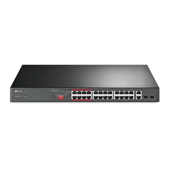 Hub 24 Portas TP-Link TL-SL1226P 2P Gigabit