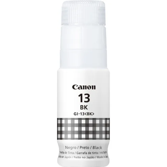 Frasco de Tinta Canon GI-13 - Preto 60ML