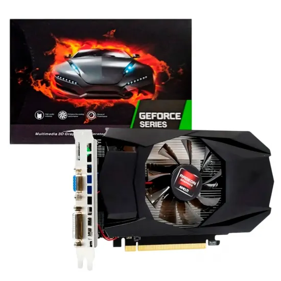 Placa de vídeo HD7670 4GB Star DDR5 128BITS HDMI/VGA/DVI