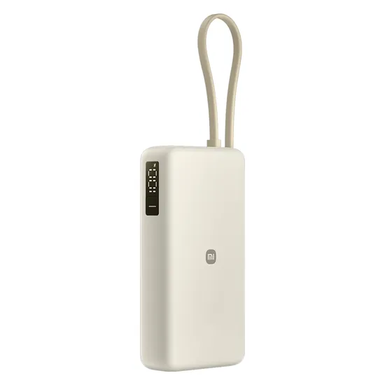 Carregador Portátil Xiaomi Power Bank 20000mAh 67W - Bege