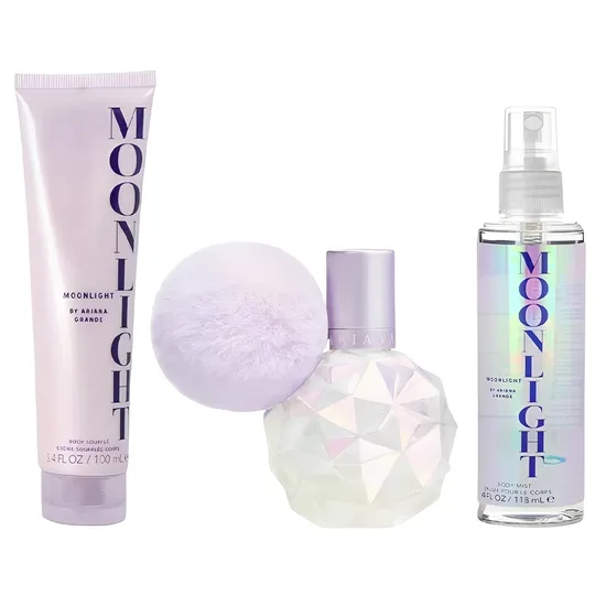 Kit Perfume Ariana Grande Moonlight Eau de Parfum - Feminino 3 Peças