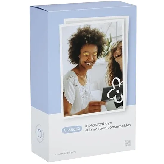 Papel Fotográfico Hanin HPRT C5386X2 para Hanin CP2100 - 20 Unidades