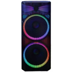 Caixa de Som Memorex 15" MX-PS2503 Dual Iluminada Festa Alimentada 110V Vendida Cada unidade