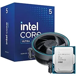 Processador Intel Core Ultra 5 235 Soquete LGA 1851 / 24MB