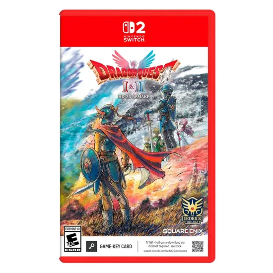 Jogo Dragon Quest I & II HD-2D Remake para Nintendo Switch 2