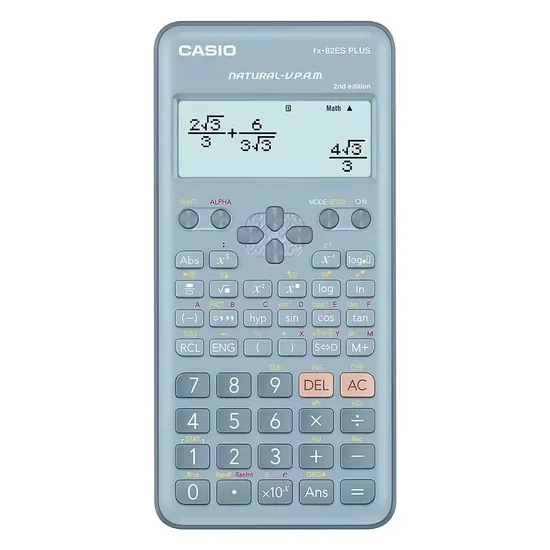 Calculadora Científica Casio FX-82ES PLUS-2BUWDT Azul