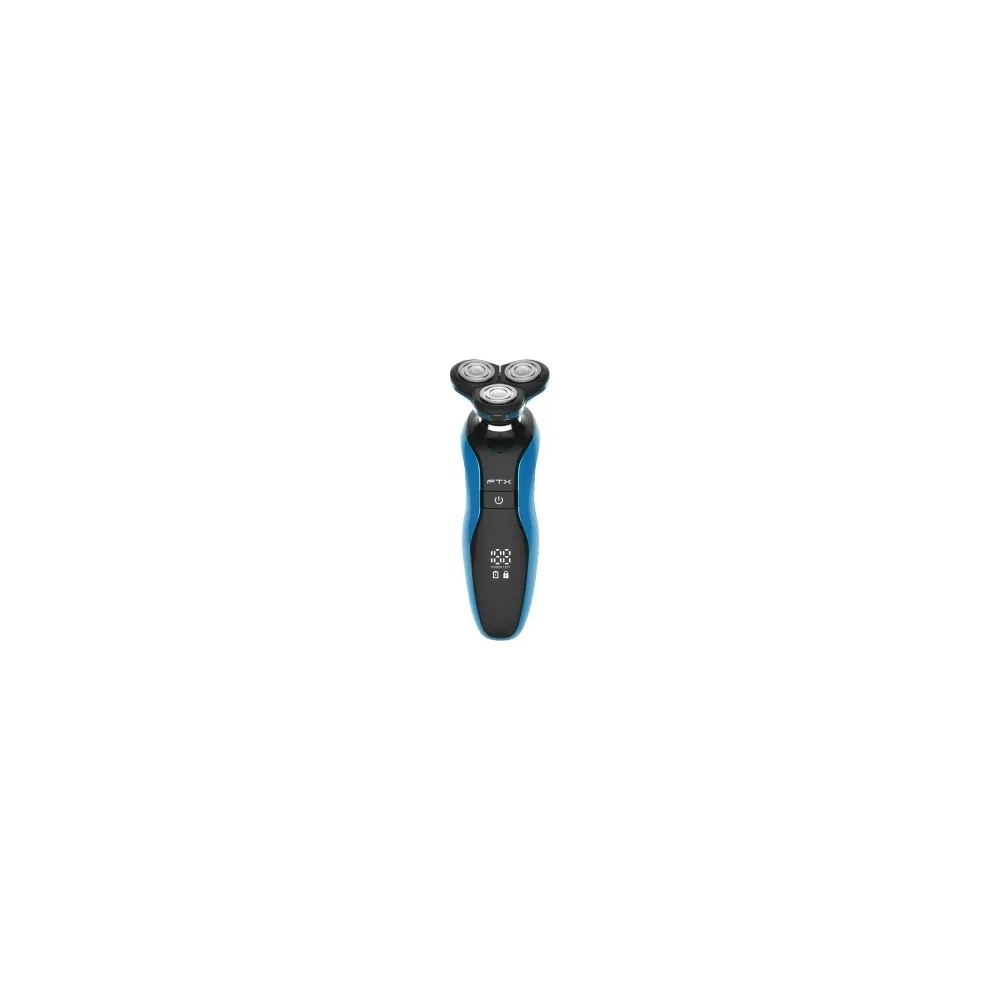 Barbeador FTX ESH-300 Recarregável/12 Peças/Azul/Preto
