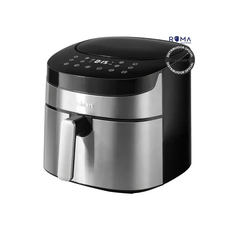 Cesta digital Air Fryer Cuisinart AIR700BRFP 1800W 7.2L - Preto