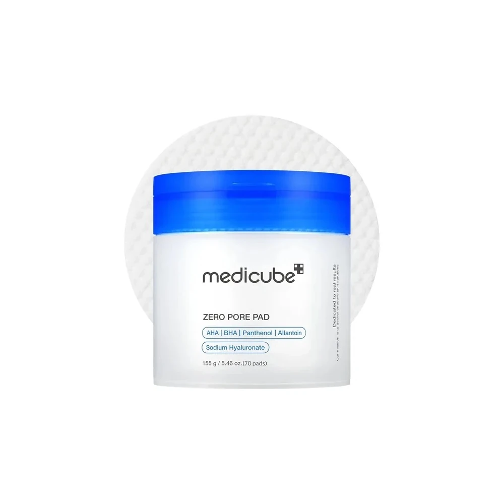 Almofada de Hidratação Facial Medicube Zero Pore Pad - 70 Unidades - 155g