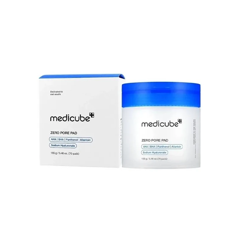 Almofadas Tônicas Medicube Zero Pore Pad 2.0 de 70 Unidades