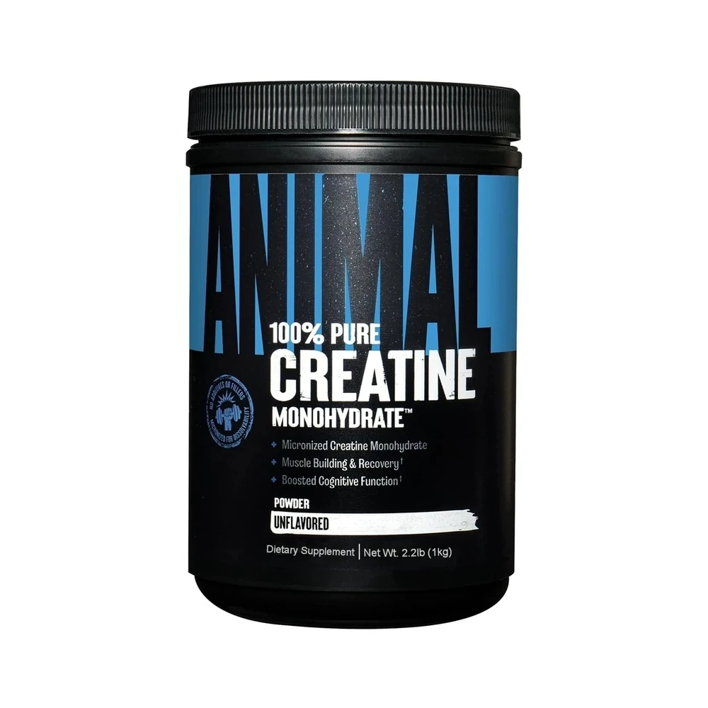 Animal 100% Pure Creatine Monohydrate Unflavored - 1Kg