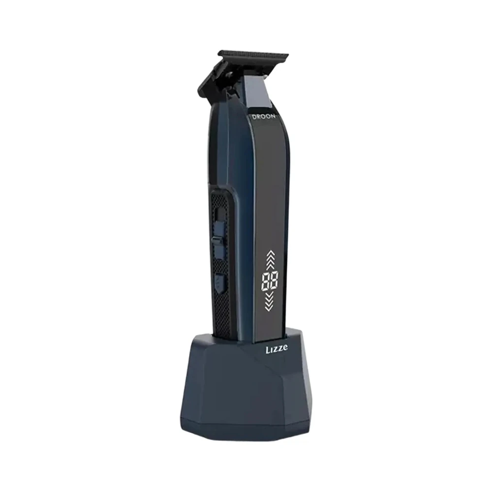 Aparador de Pelos Recarregável Lizze Droon Azul - Bivolt