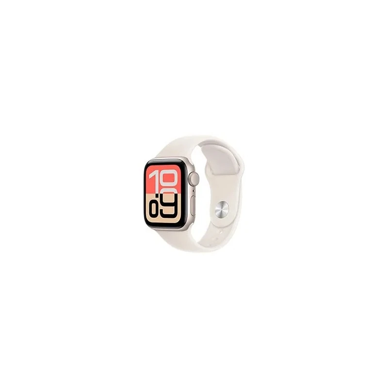 Apple Watch SE3 MEH34LW/ A 40MM / Apple Watch SE3 MEH34LW/A 40MM / s-M / GPS – Alumínio Luz Estelar / Pulseira Esportiva Luz Estelar