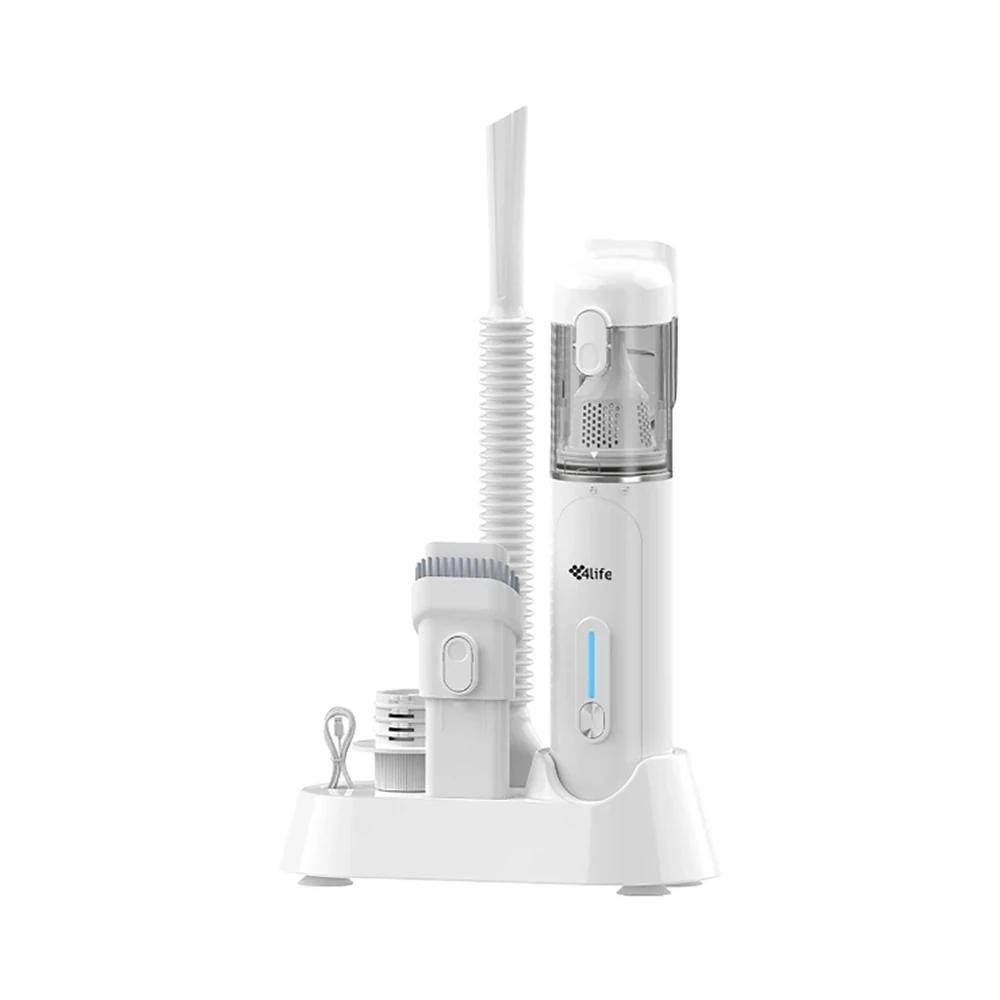 Aspirador de Pó Portátil Recarregável 4life SopraVac 2 em 1 FL102PW 90W - Branco