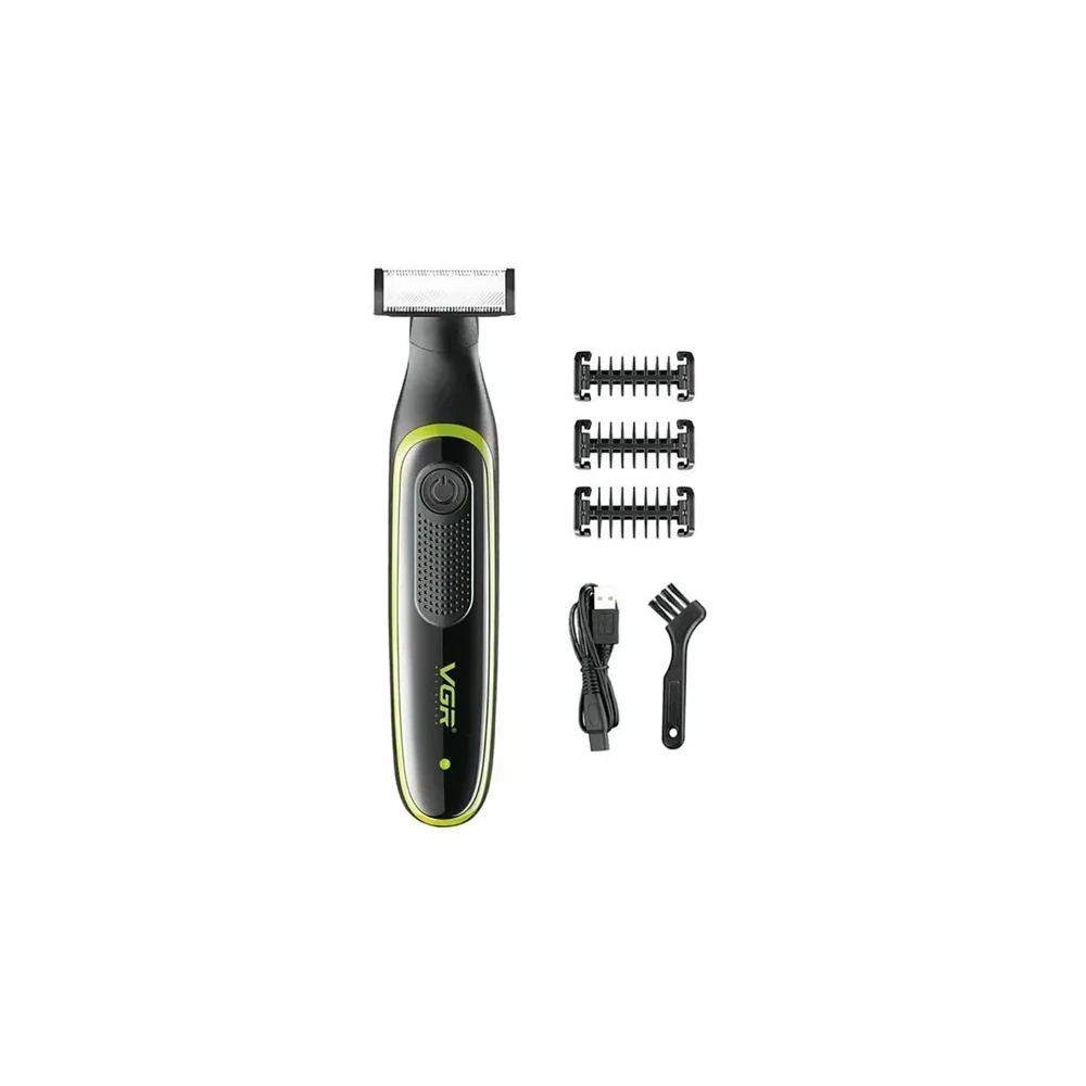 Barbeador VGR V-017 Barba Recarregável