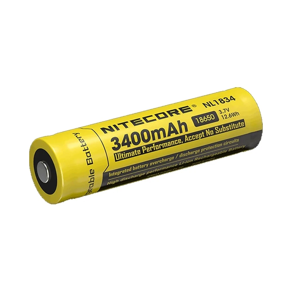 Bateria para Lanterna Nitecore NL1834R 3400mAh Recarregável (1 Unidade)