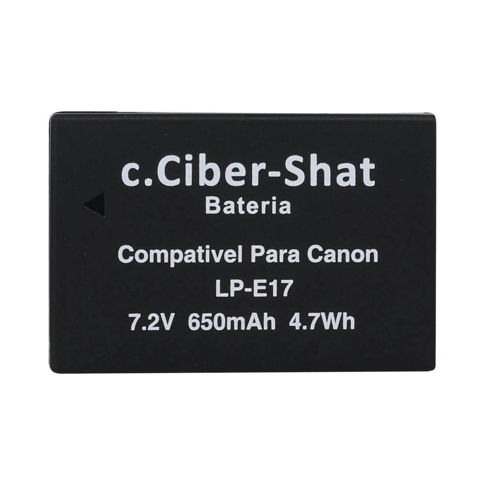 Bateria Recarregável C.Ciber Shat LP-E17 - 650mAh