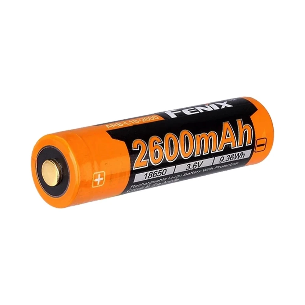 Bateria Recarregável Fenix ARB-L18-2600 18650 2600mAh 3.6V