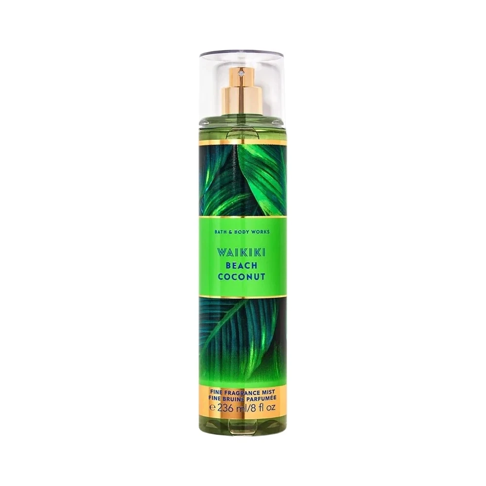 Brinquedo Bath & Body Works Waikiki Beach Coconut Spray de Fragrância Fina - 236mL